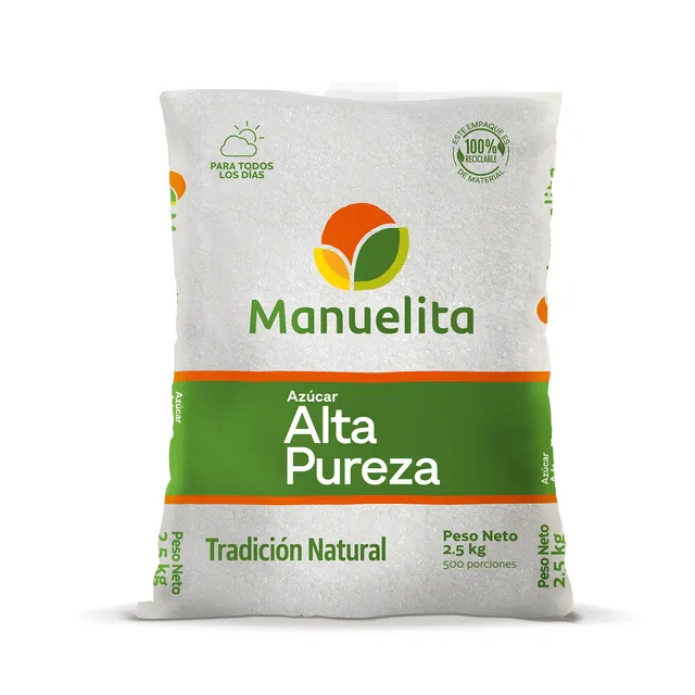 Azúcar Manuelita alta pureza x2.5kg