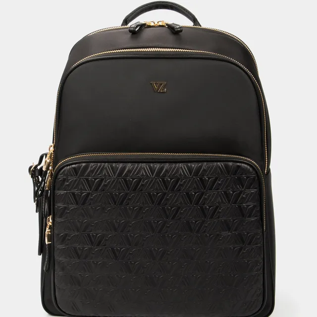 Morral Legacy de Nylon monocromático Negro