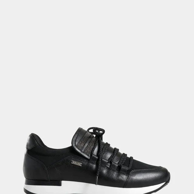 Zapatos cordón Napoles 2.0 de cuero para mujer punteras en contraste