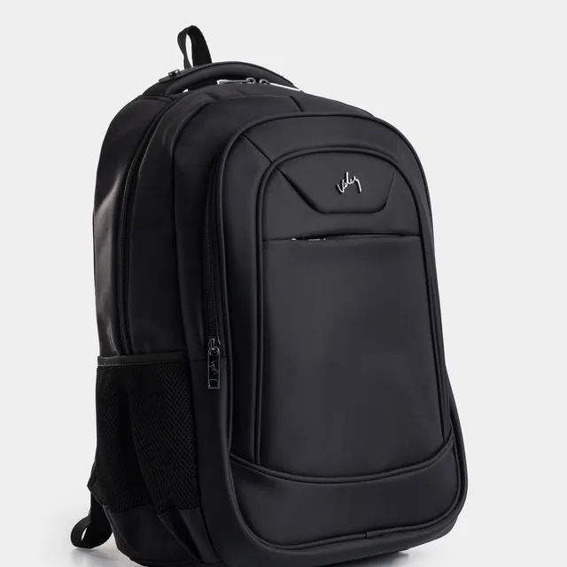 Tula morral Kaiser de lona y cuero para hombre estilo urbano