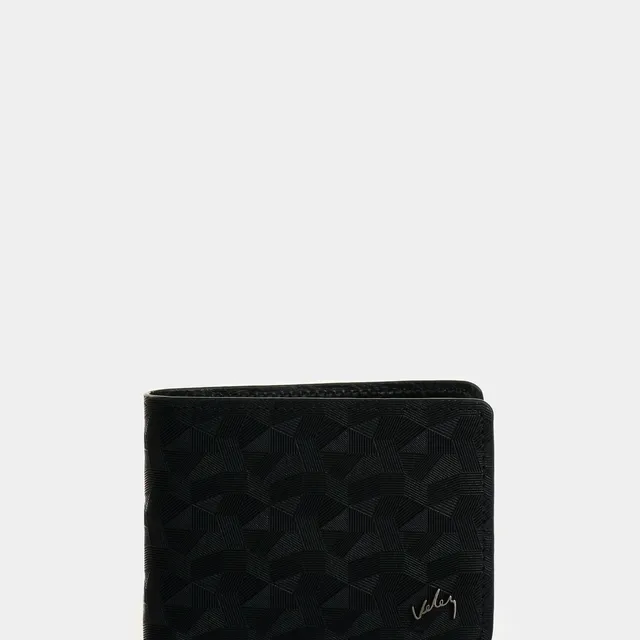 Billetera Jalisco de cuero para hombre placa óptica