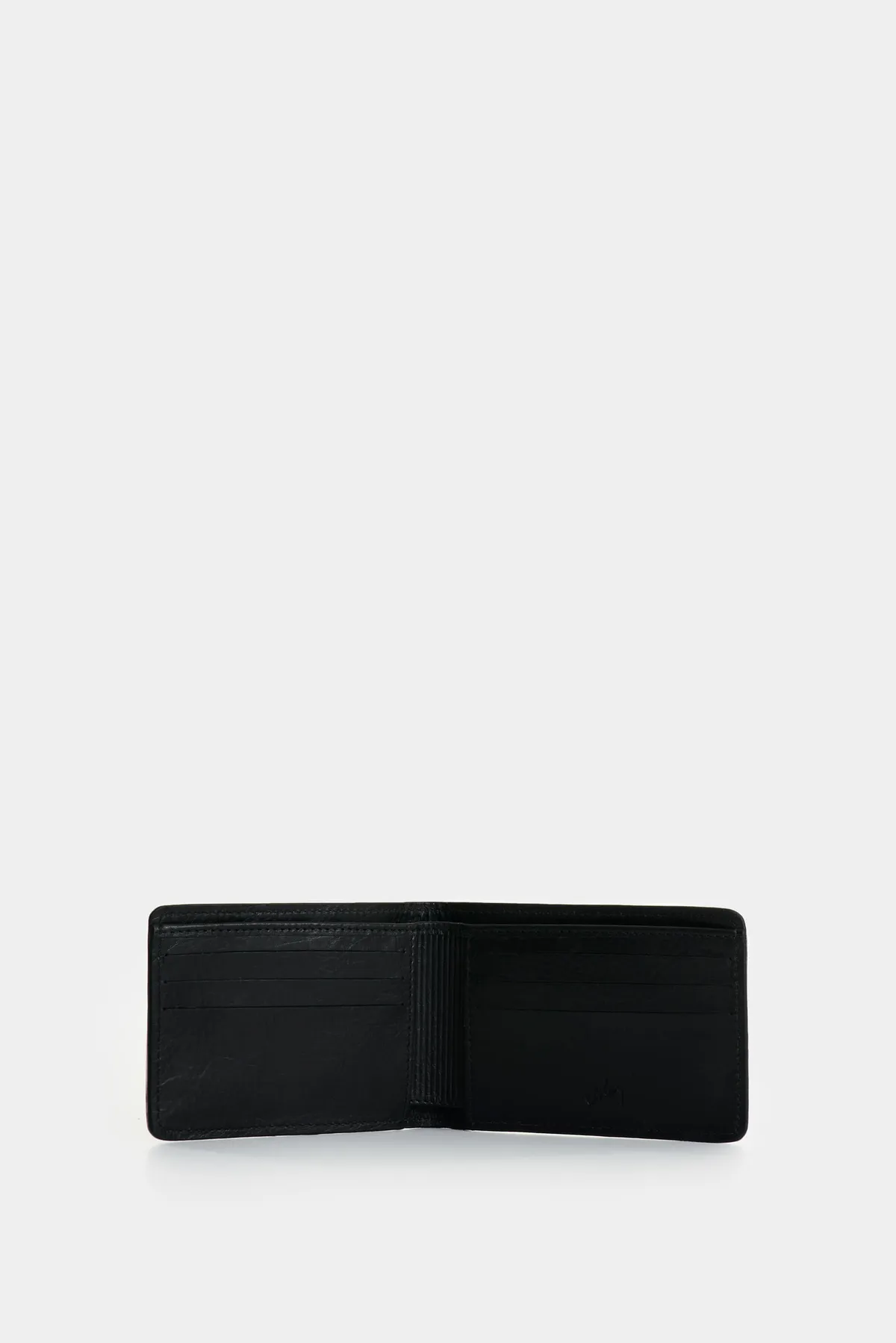 Billetera Jalisco de cuero para hombre placa óptica
