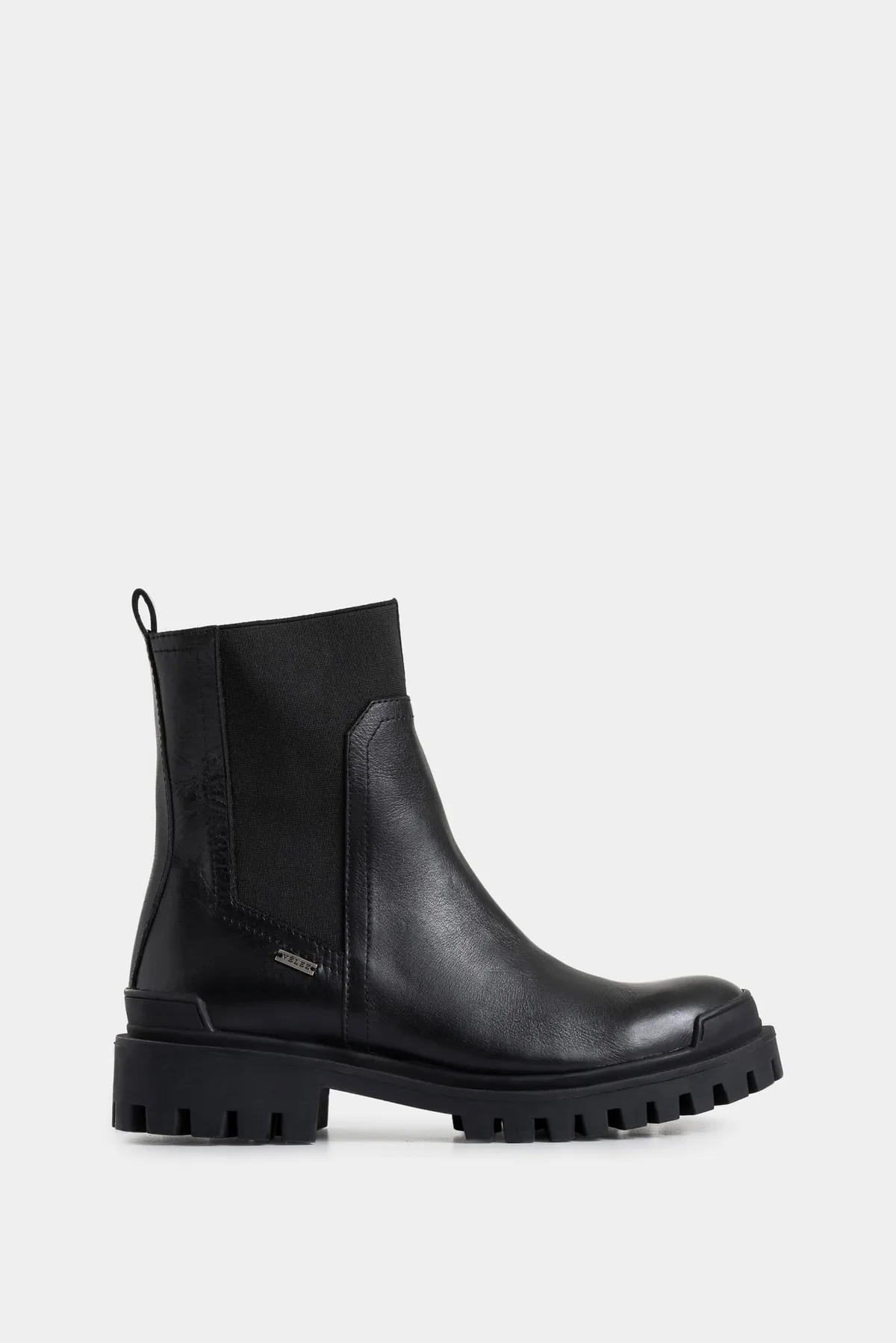 Botines Caltha 2.0 de cuero para mujer tractorados
