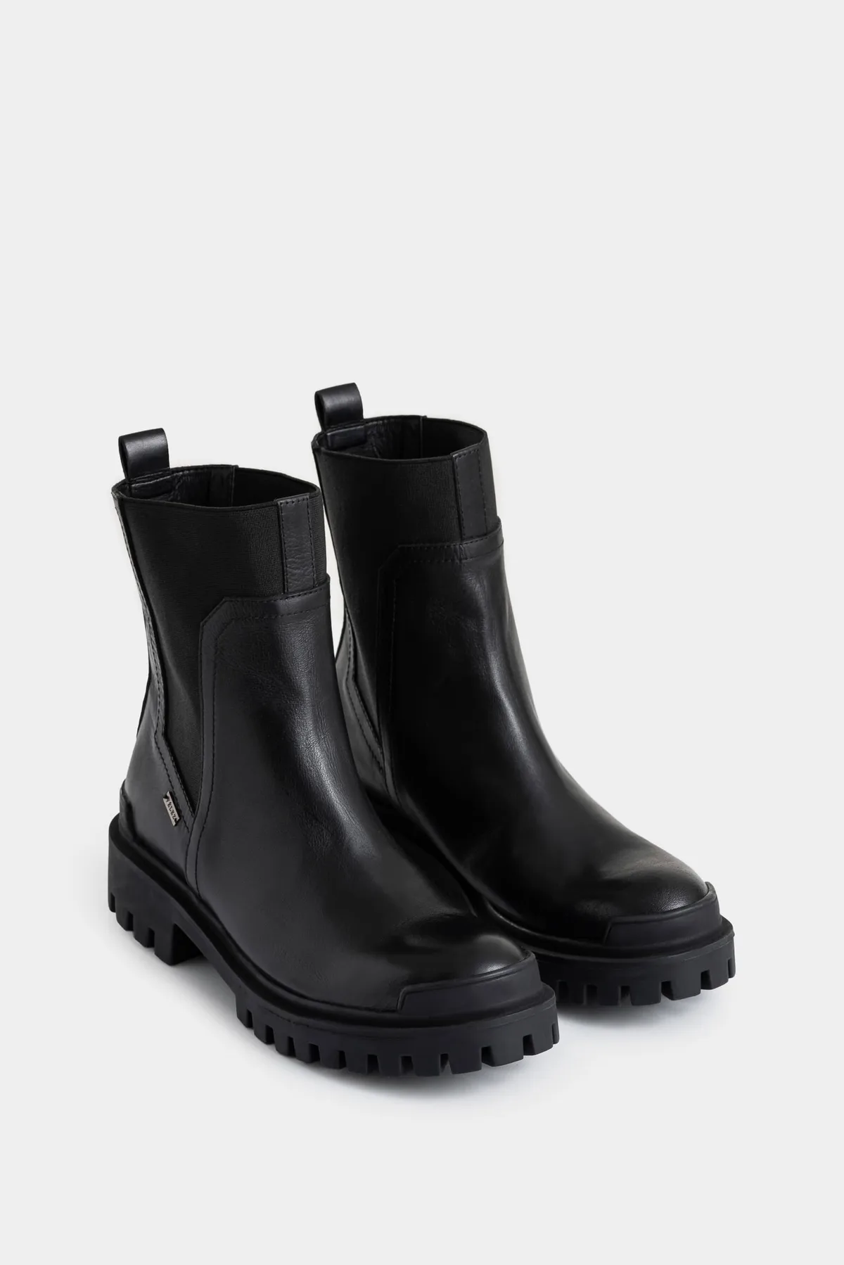Botines Caltha 2.0 de cuero para mujer tractorados