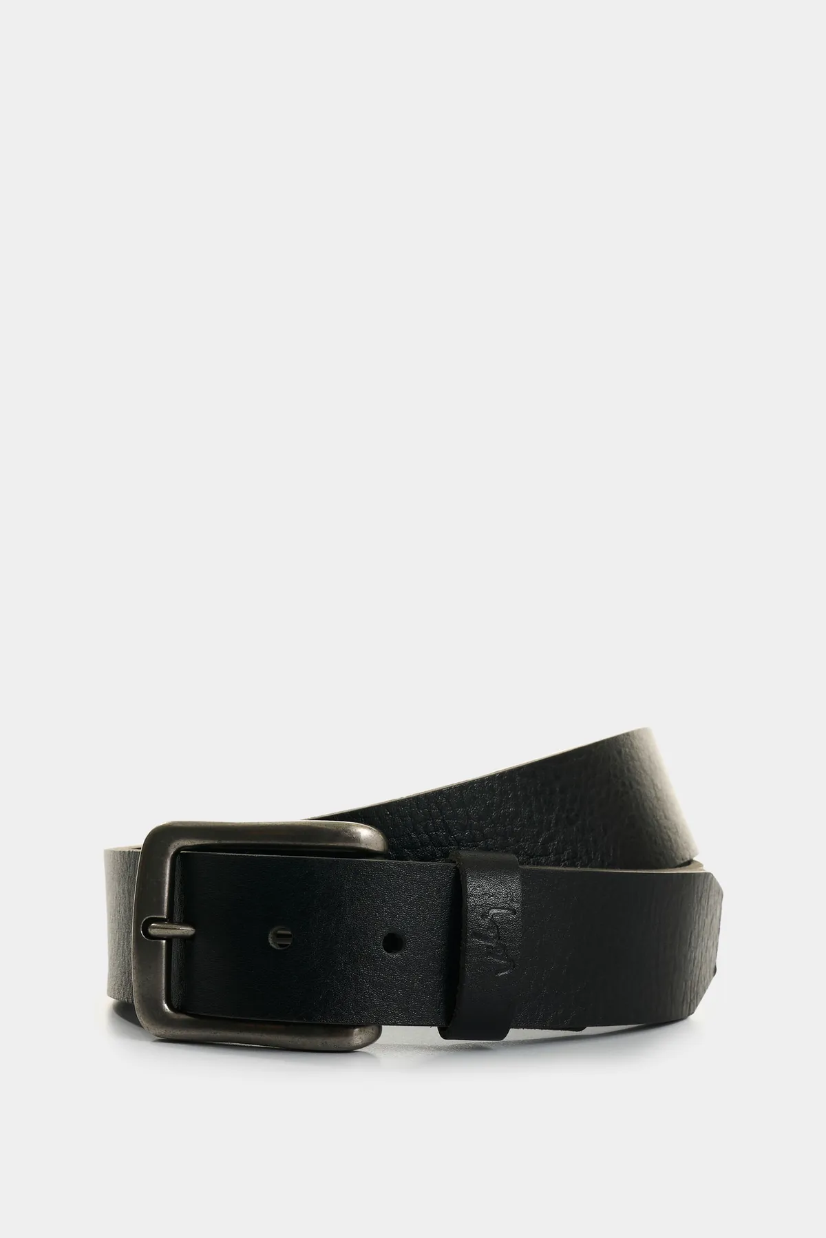 Cinturón unifaz de cuero para hombre Ocean
