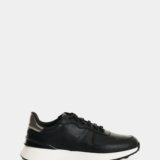 Tenis de cuero y folia para mujer Cooper