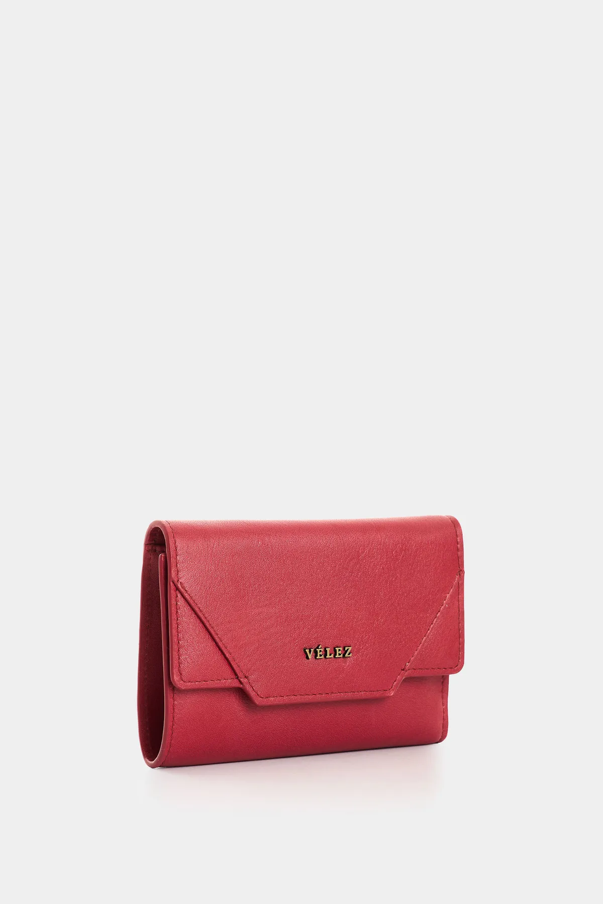 Billetera en cuero para mujer Taupe