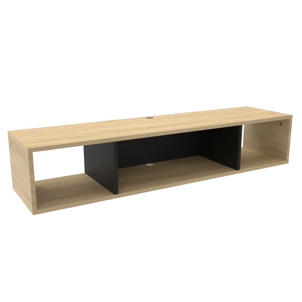Mesa De Tv Flotante Flany 120X30X23 Cm