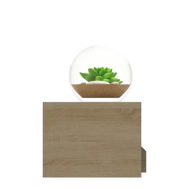 Mesa De Tv Flotante Flany 120X30X23 Cm