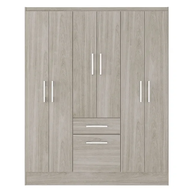 Clóset 6 puertas 1 cajón 1 zapatera cream M+design