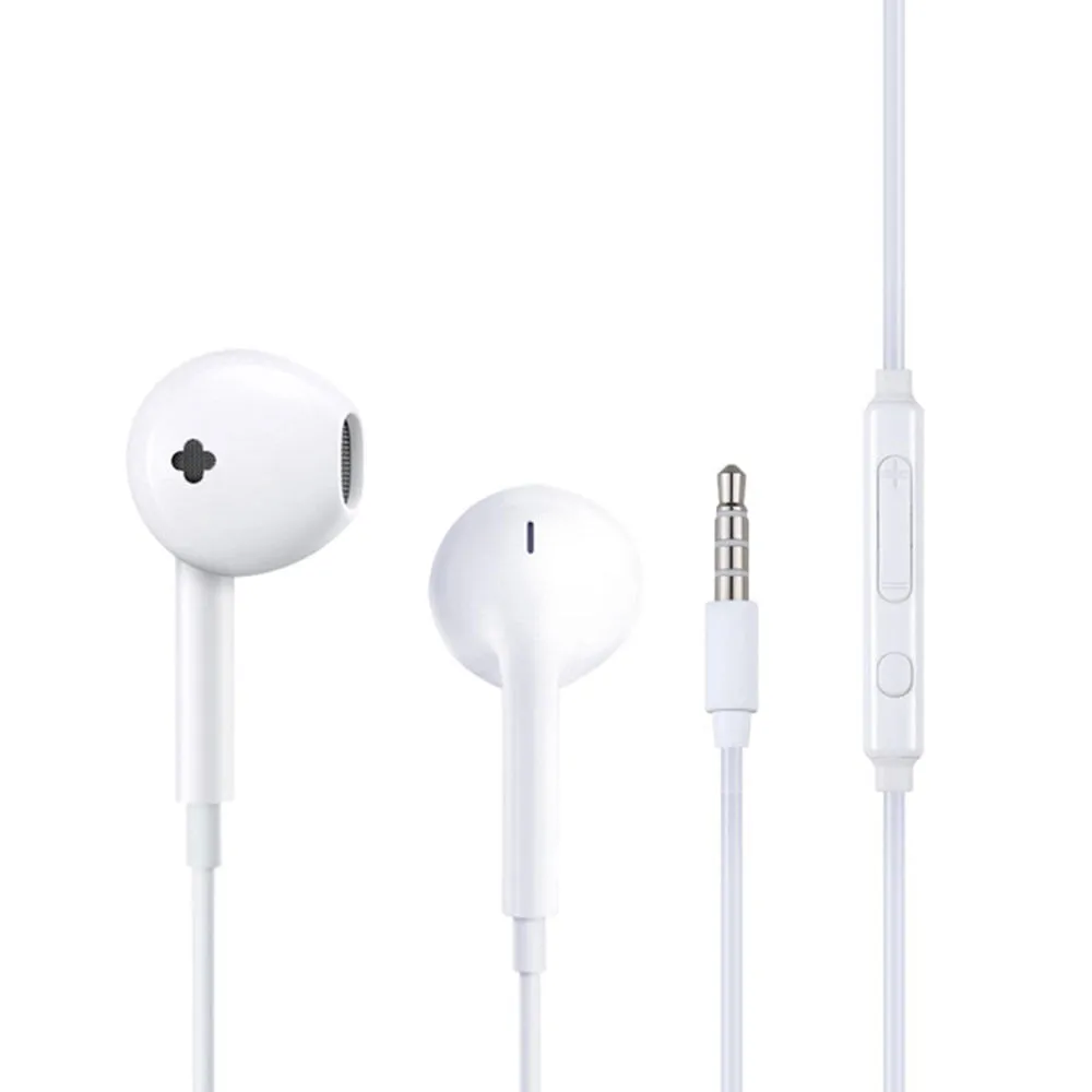 Audífonos de Cable Serie Miniso Blanco