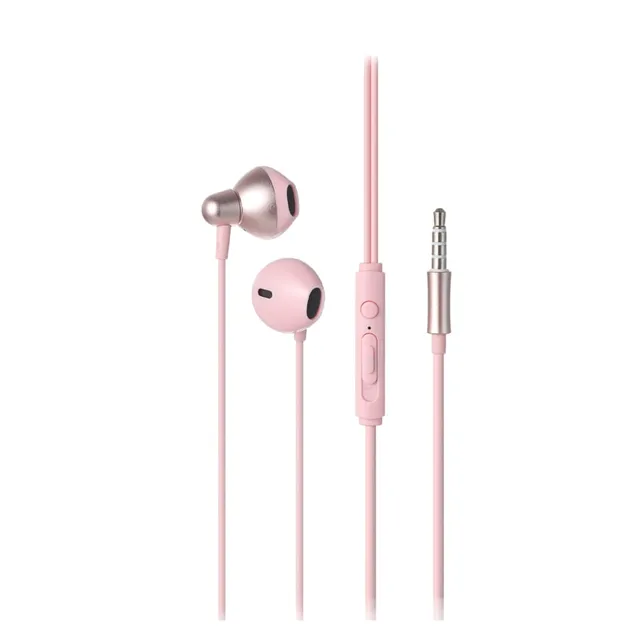 Audífonos Jack Auriculares Rosa