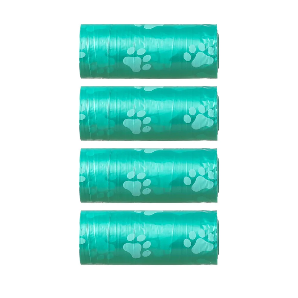 Bolsas para Desechos de Mascota Degradables Verde 4 Piezas