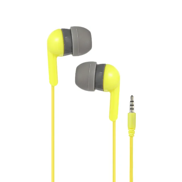 Audífonos Modelo 22E14 Serie Miniso Amarillo