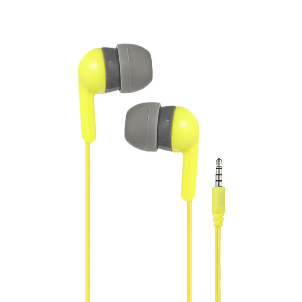 Audífonos Modelo 22E14 Serie Miniso Amarillo