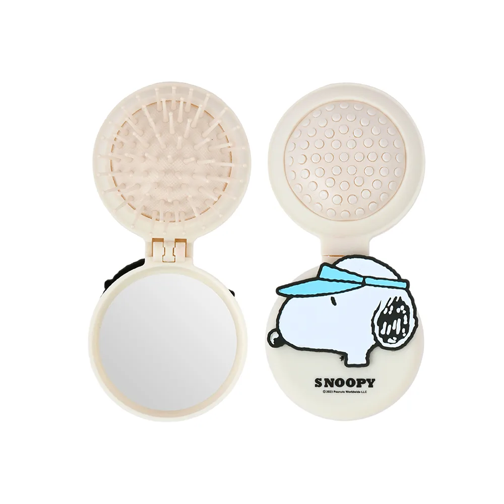 Espejo con Cepillo Colección Snoopy Summer Travel