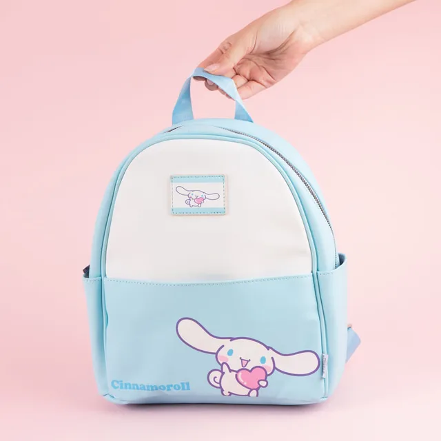 Maleta Pequeña Cinnamoroll Serie Sanrio Azul