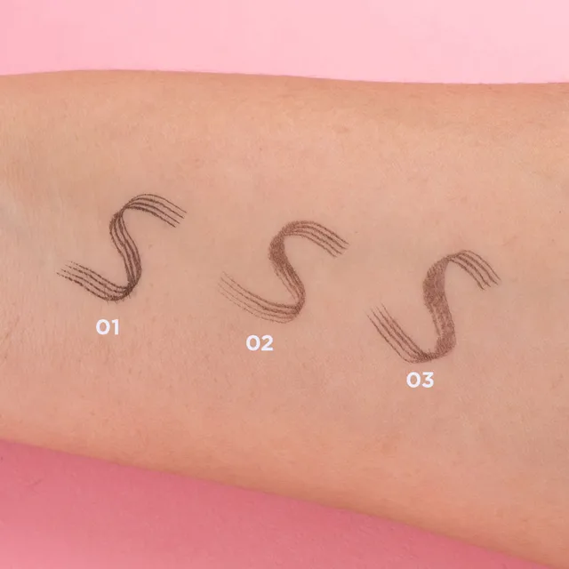 Lapiz para Cejas Micro de 4 Puntas Black Serie Minimalist 01