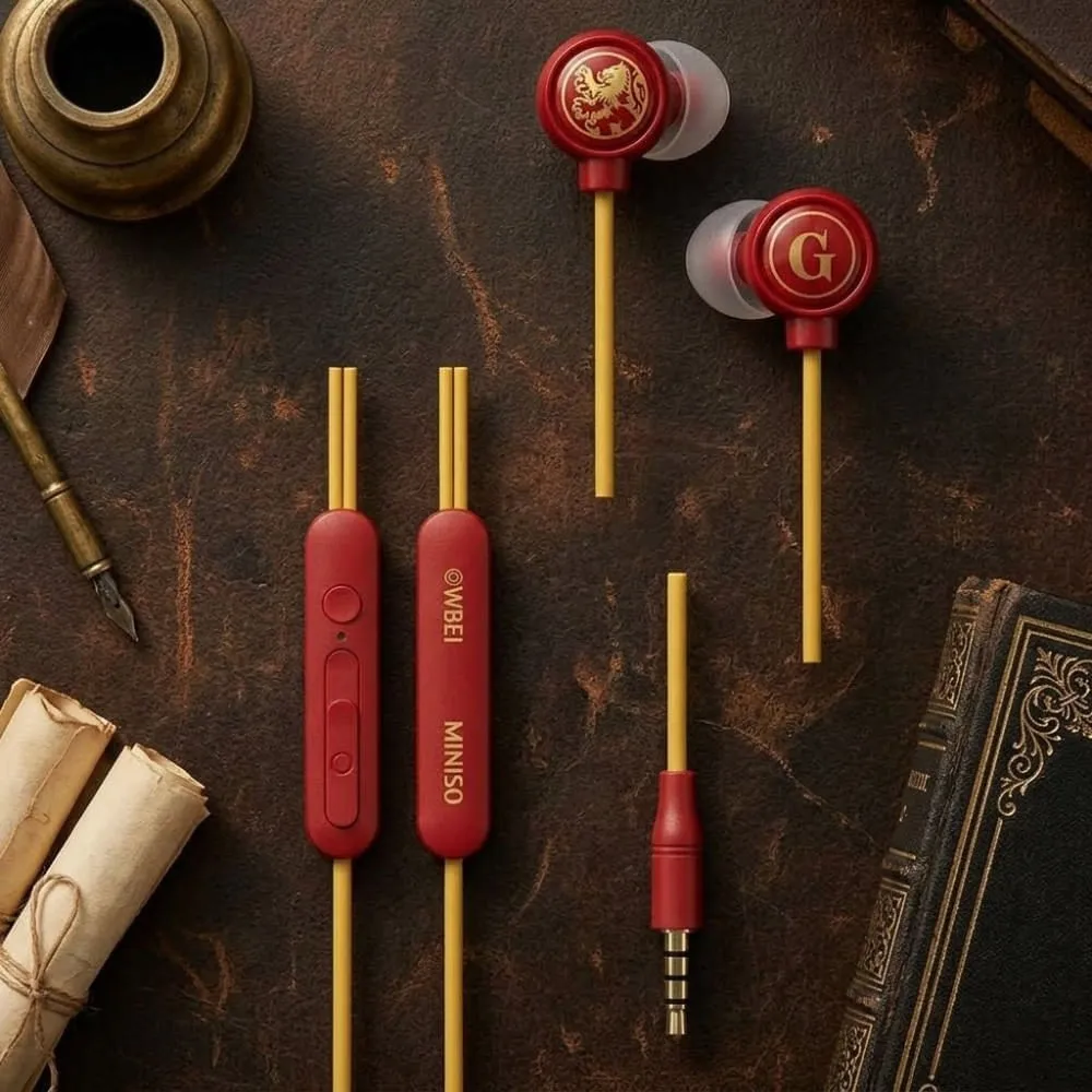 Audifonos Serie Harry Potter Rojo