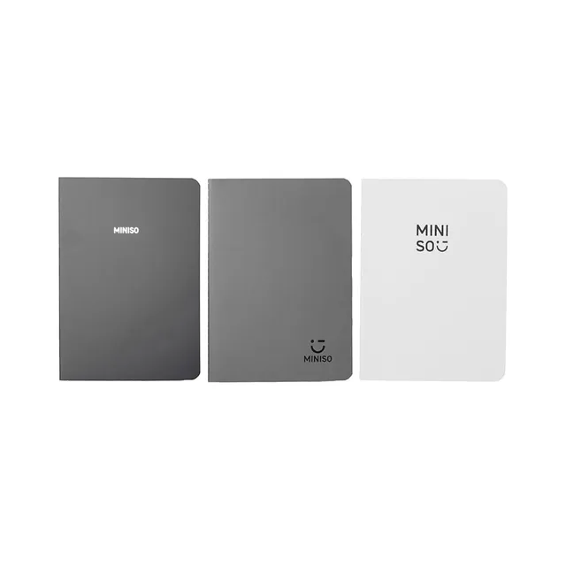 Cuaderno A6 Serie Silver Gray