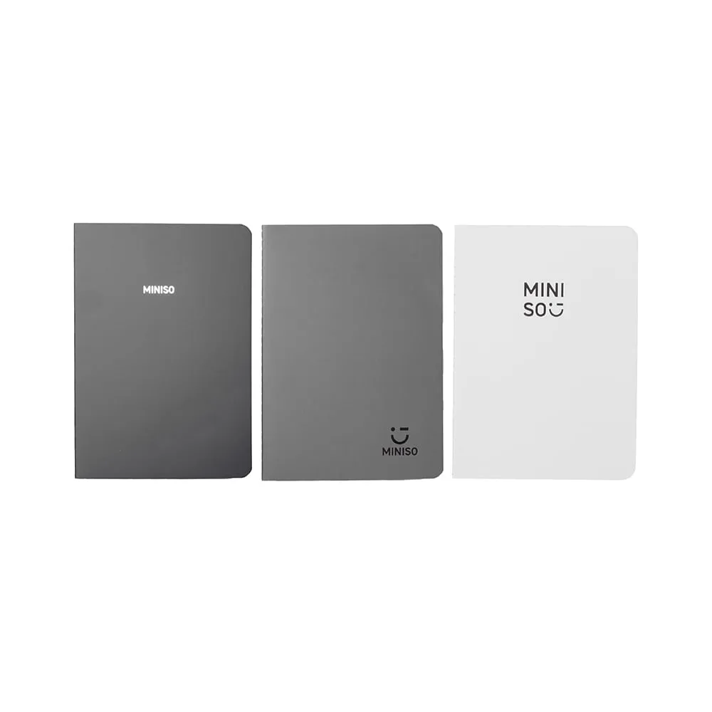 Cuaderno A6 Serie Silver Gray