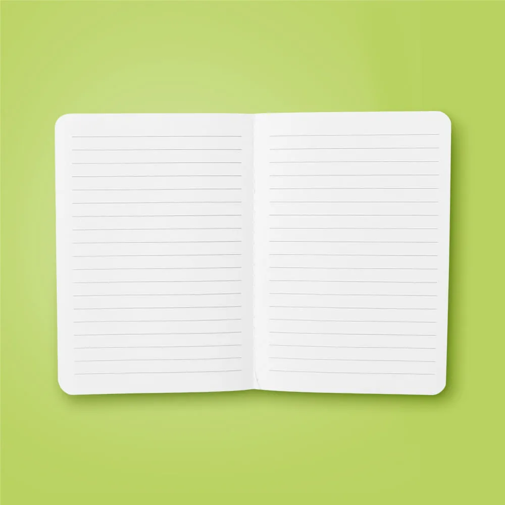 Cuaderno A6 Serie Silver Gray