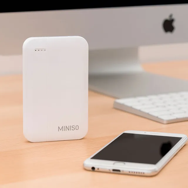 Bateria de Respaldo Mod M23 Serie Miniso Blanca
