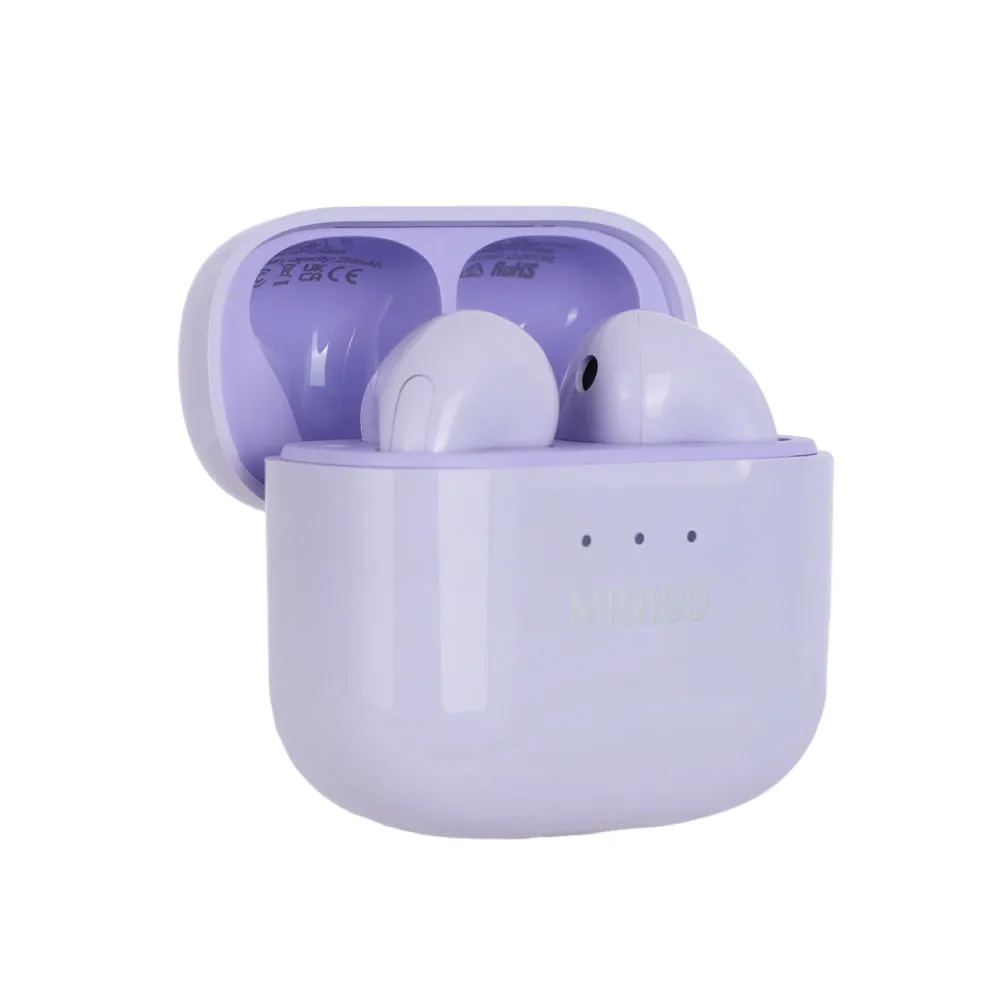 Audifonos Inalambricos Serie Macaron Tecn Morado