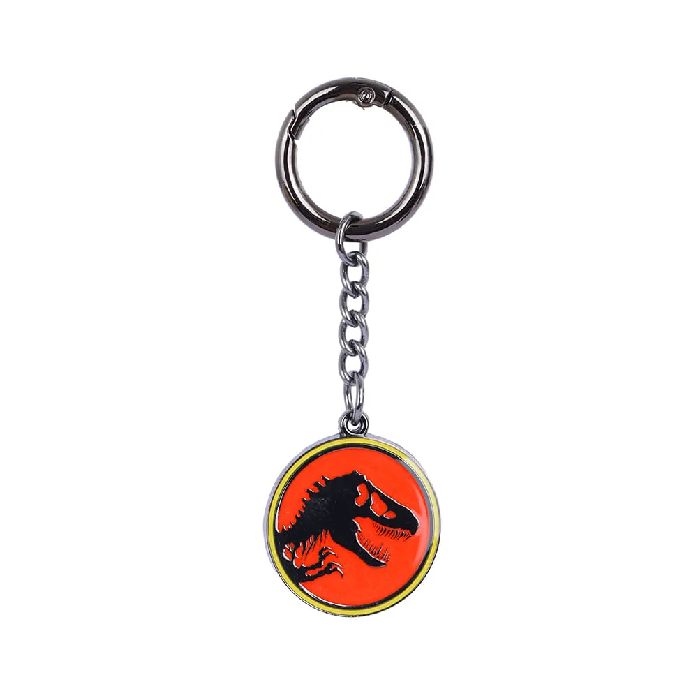 Llavero Logo Serie Jurassic World Rojo