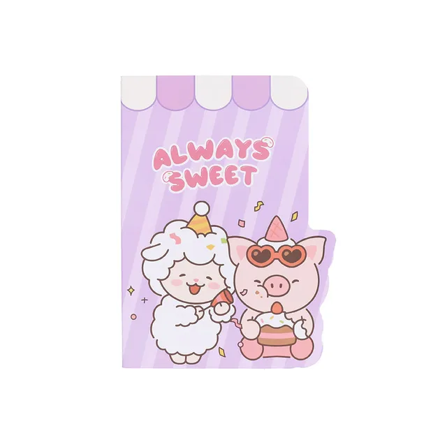 Cuaderno Cosido S Serie Mini Family Violeta