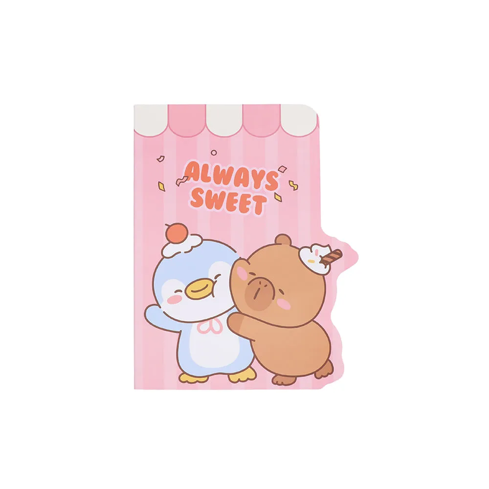 Cuaderno Cosido Serie Mini Family Rosa