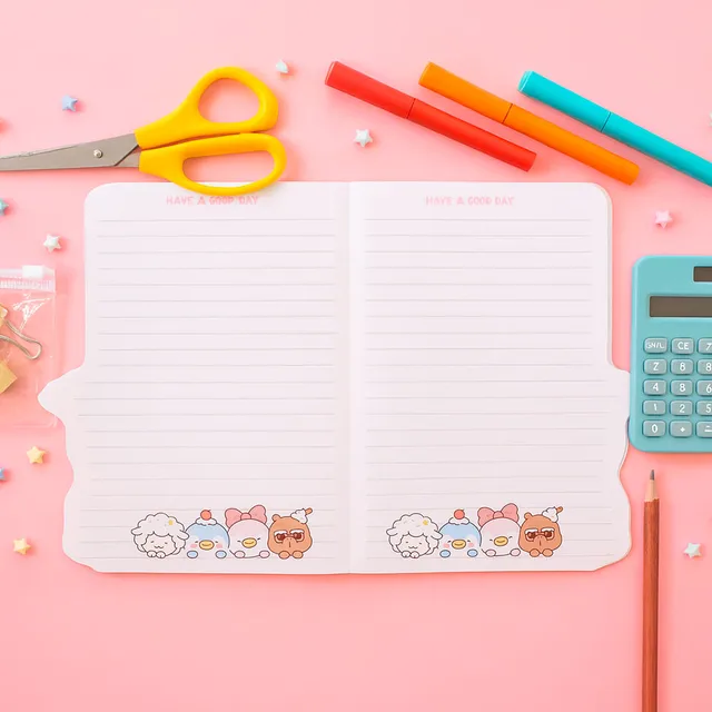 Cuaderno Cosido Serie Mini Family Rosa