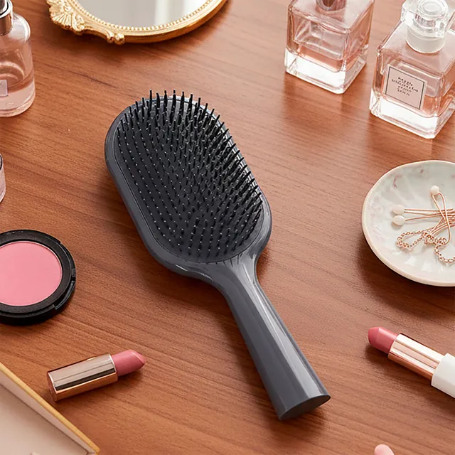 Cepillo Desenredante Serie Miniso Gris Oscuro