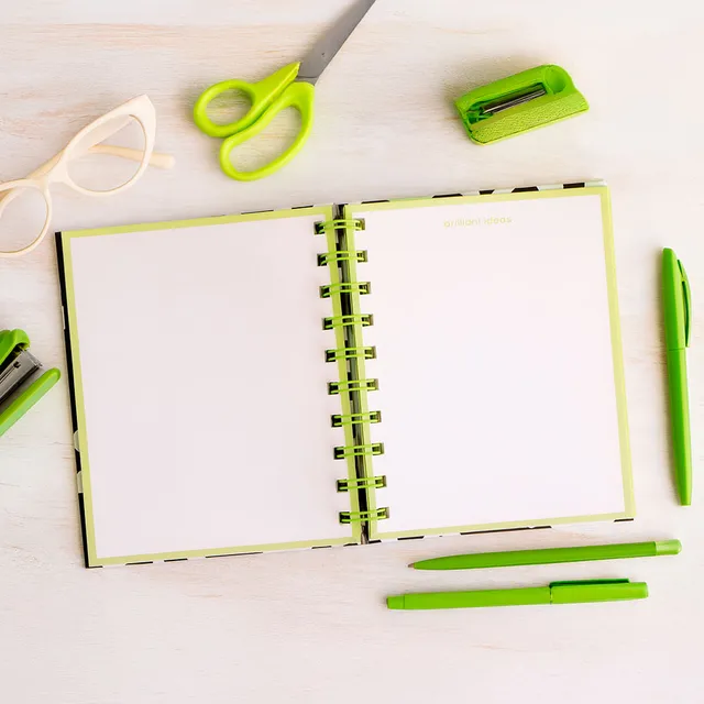 Cuaderno Argollado Serie Black & White