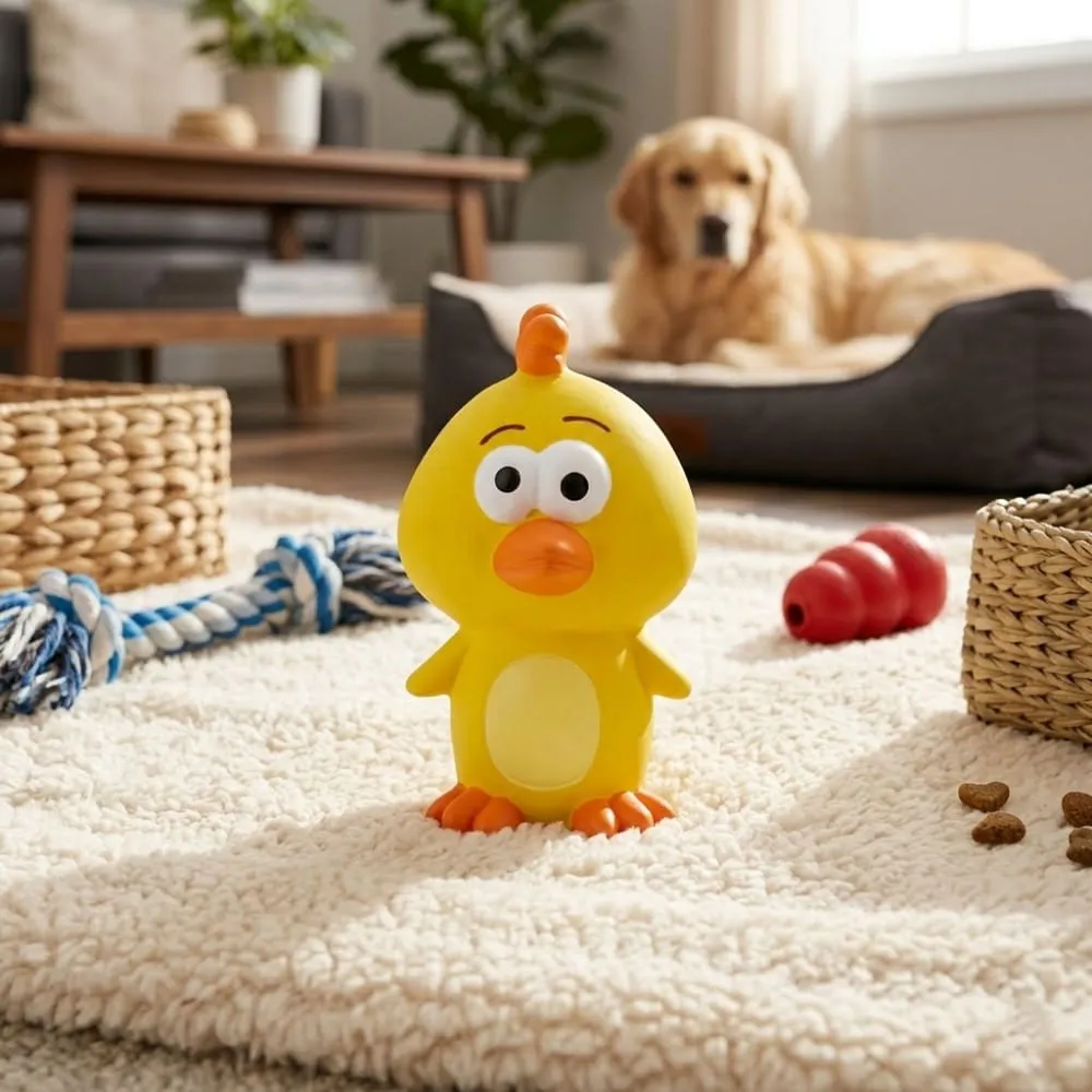 Juguete para Mascota Pollito Serie Animals