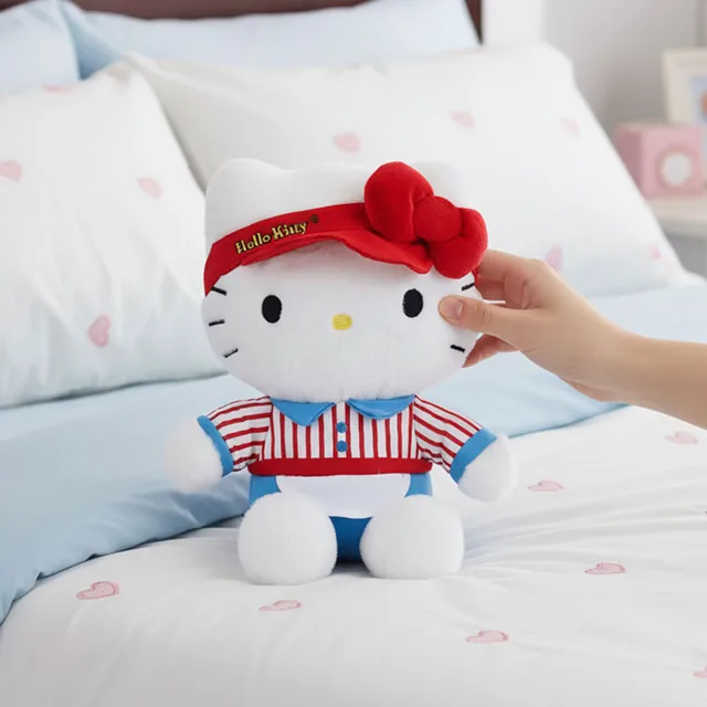 Peluche Hello Kitty Retro Dinner 10In Mesera Serie Sanrio