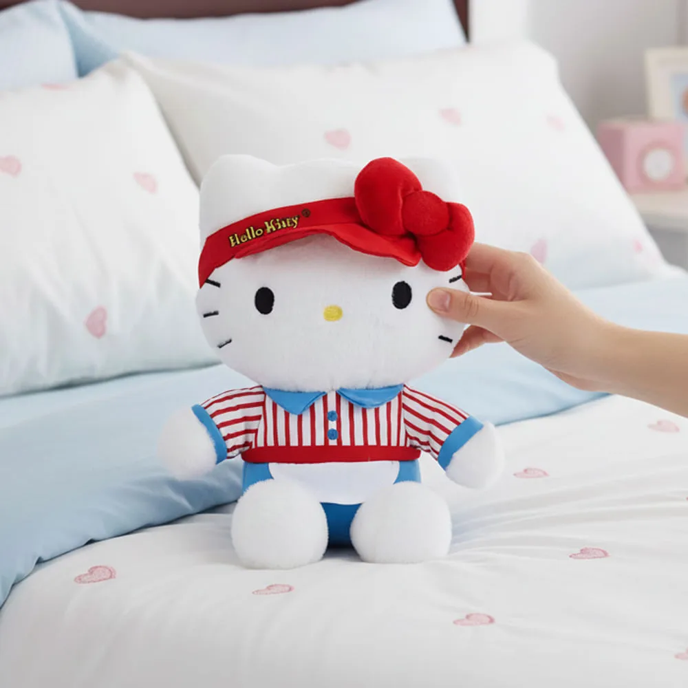 Peluche Hello Kitty Retro Dinner 10In Mesera Serie Sanrio