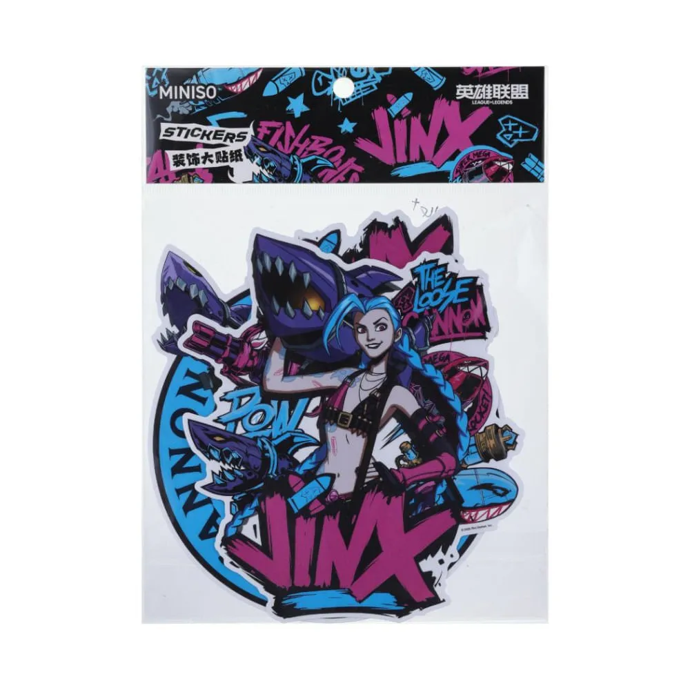 Stickers Decorativos Serie League Of Legends 2 Hojas