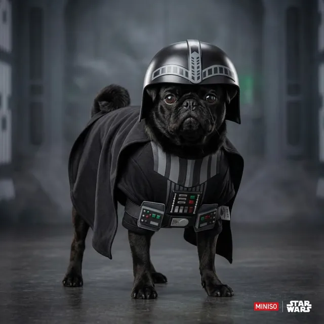 Disfraz de Mascota Darth Vader Serie Star Wars Disney