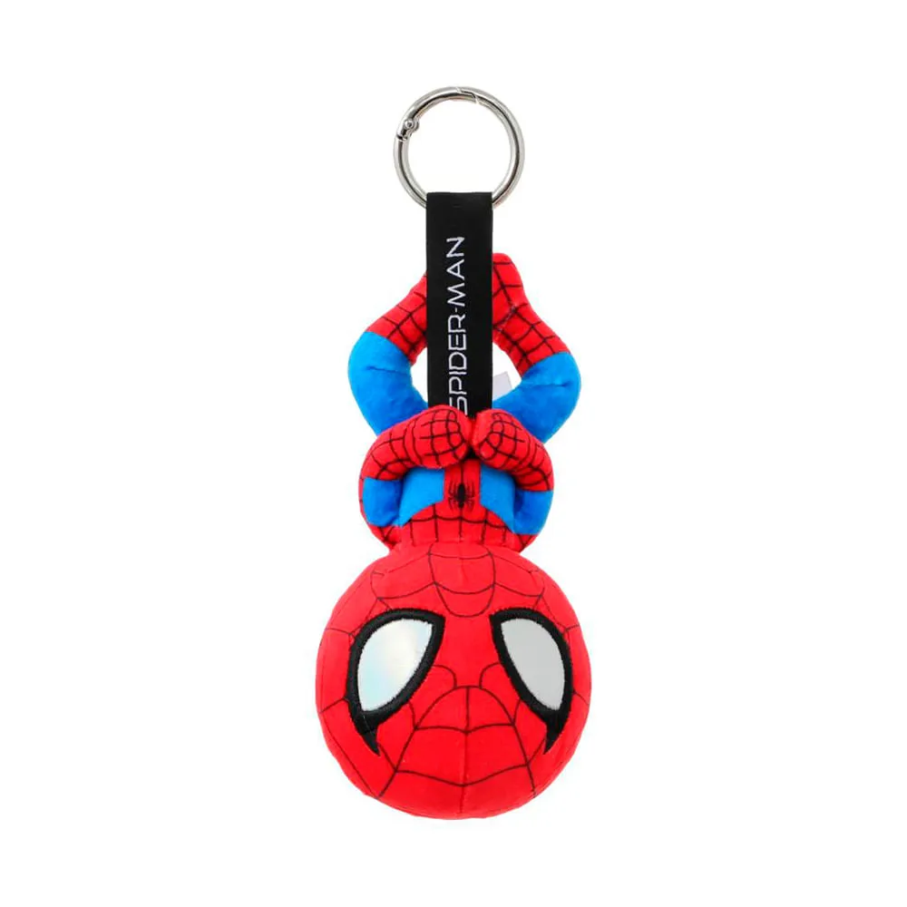 Llavero de Peluche Serie Spider Man Marvel Rojo