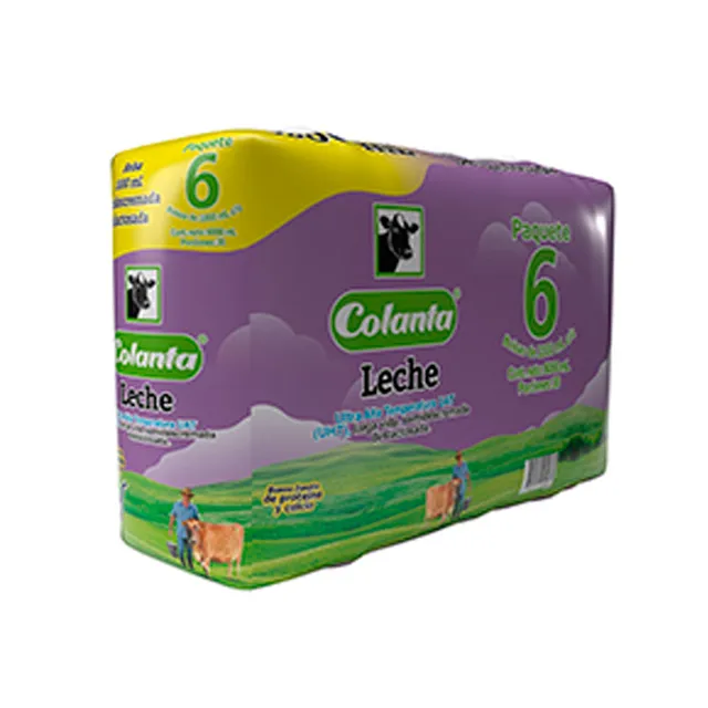 Leche Deslactosada Colanta Bolsa x6 Und x1000ml