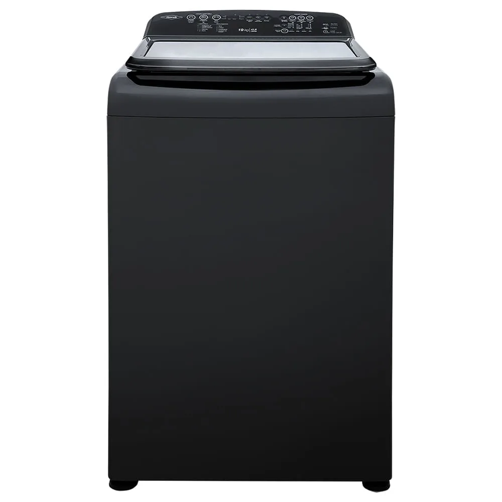 Lavadora Haceb IVY 19 Kilogramos Panel Digital Negra