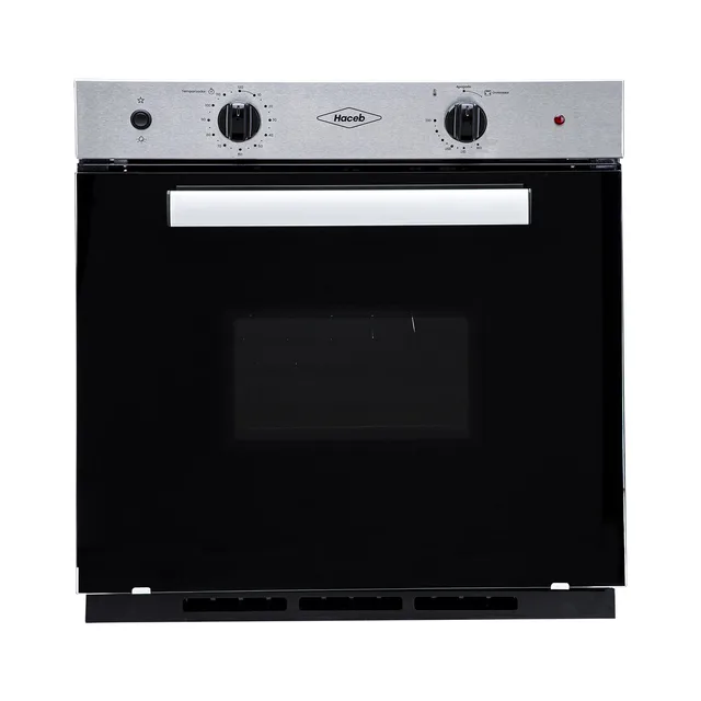 Horno mixto 60 cm PA inox negro gas natural 120V Haceb