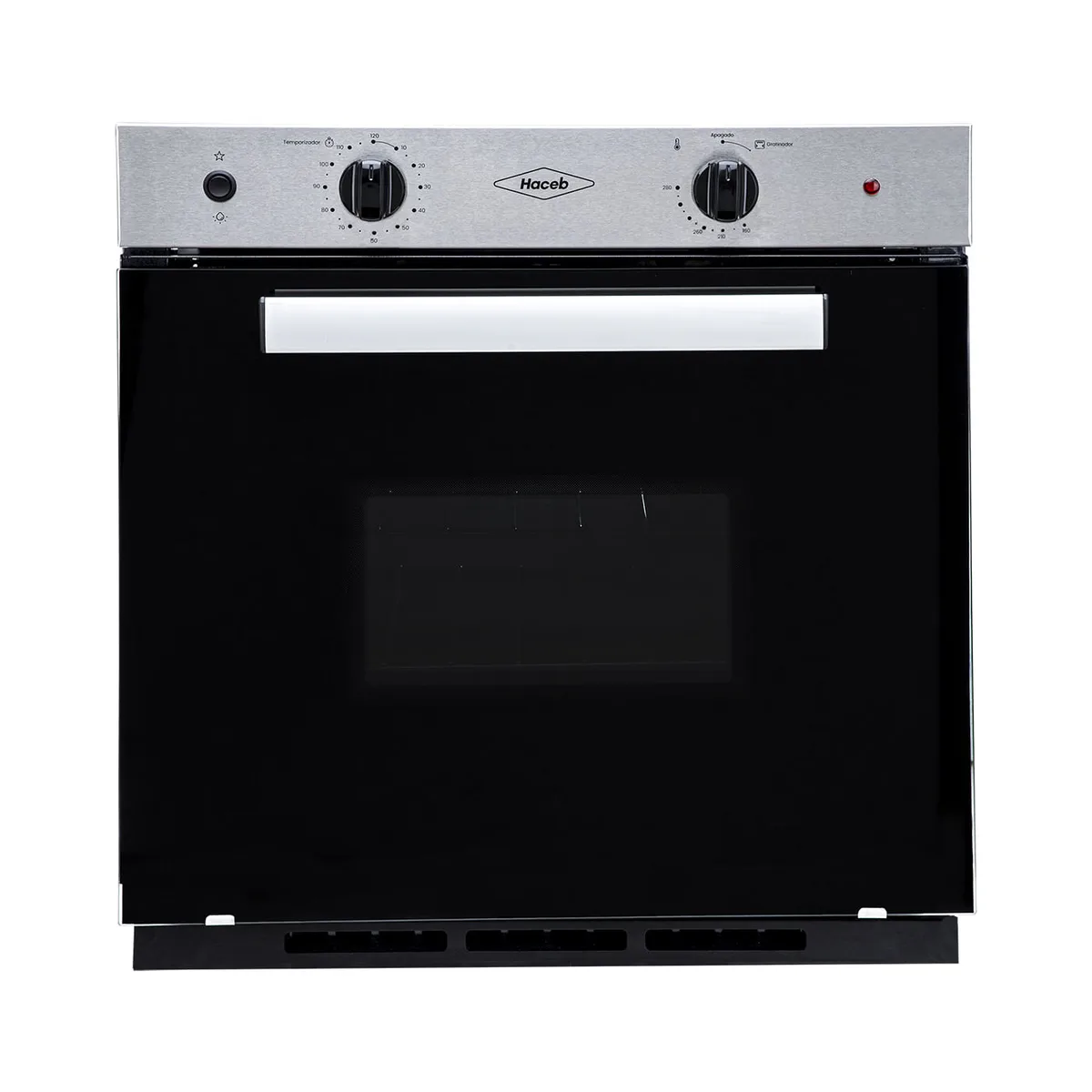 Horno mixto 60 cm PA inox negro gas natural 120V Haceb
