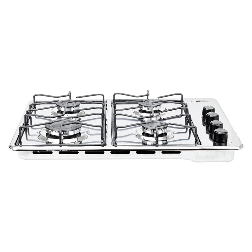 Estufa de empotrar Haceb inox 60x43 cm alambrón a gas natural
