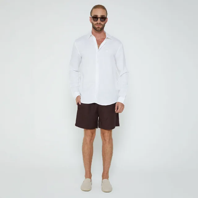Camisa de lino para hombre