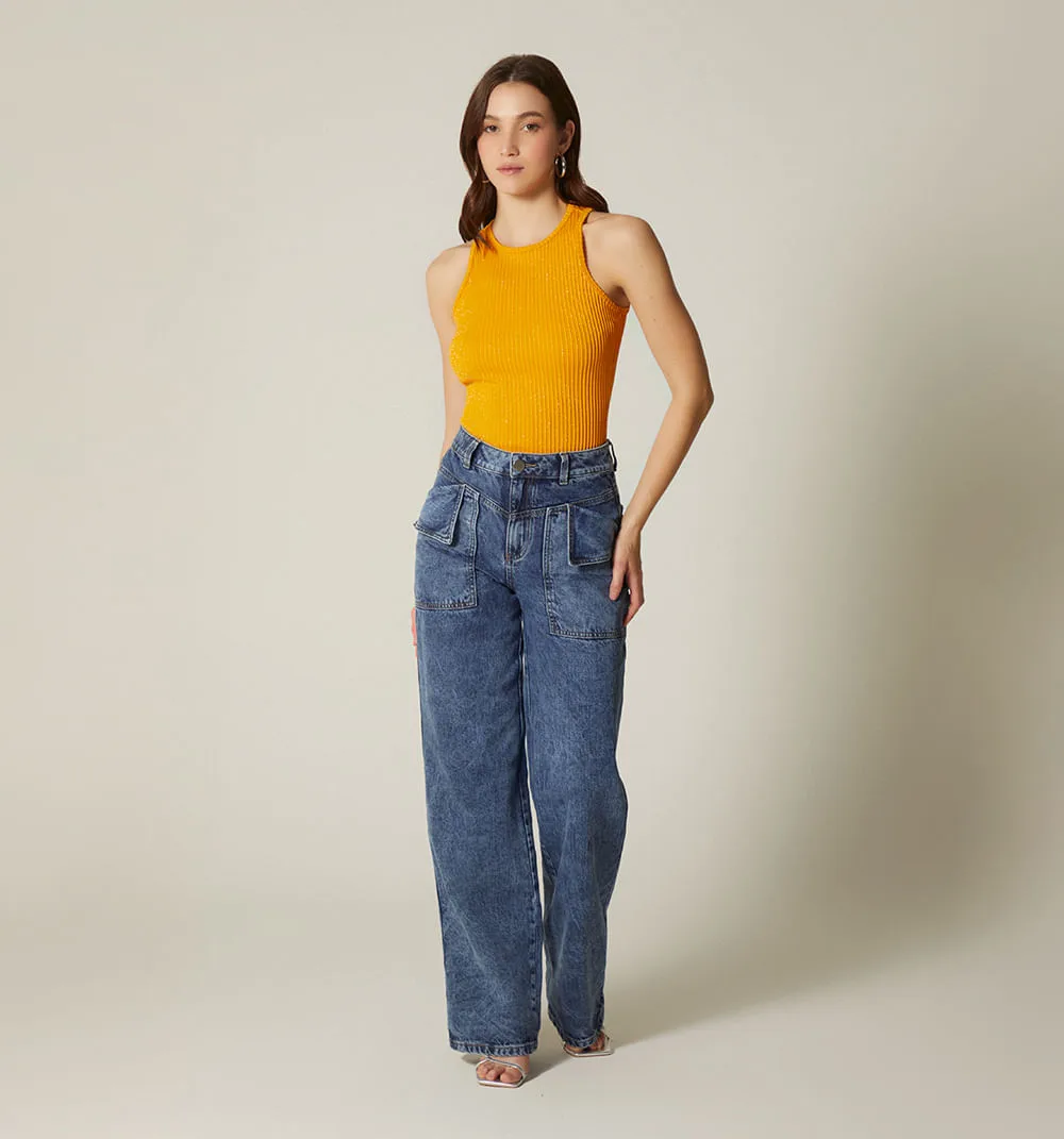 Blusa basica musculosa