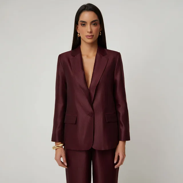 Blazer solapa ancha