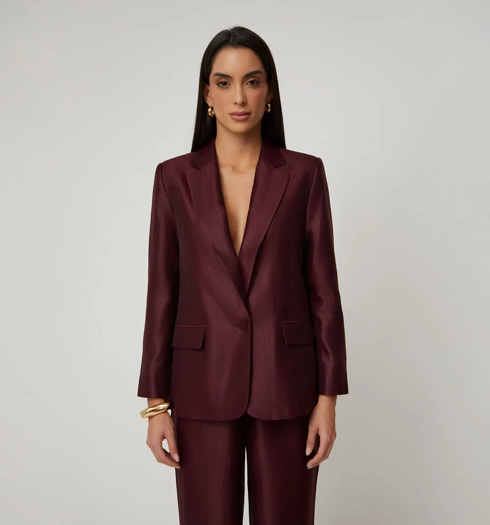 Blazer solapa ancha