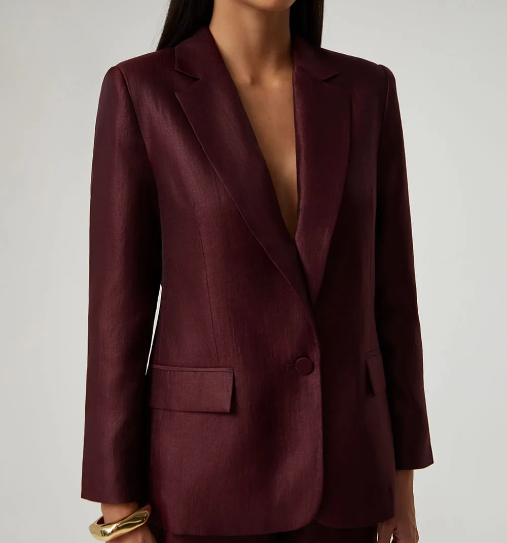 Blazer solapa ancha